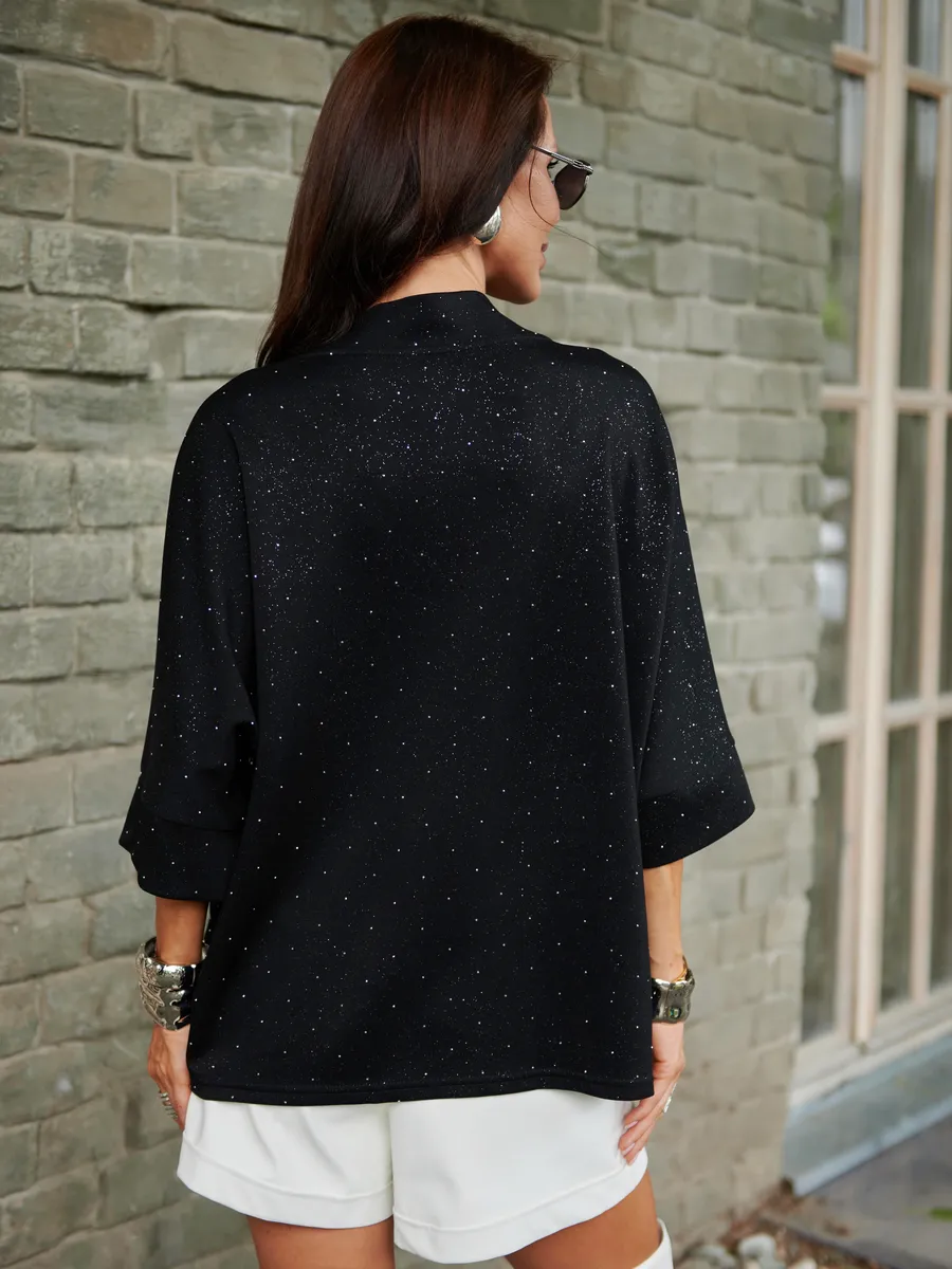 Черная кофта нарядная