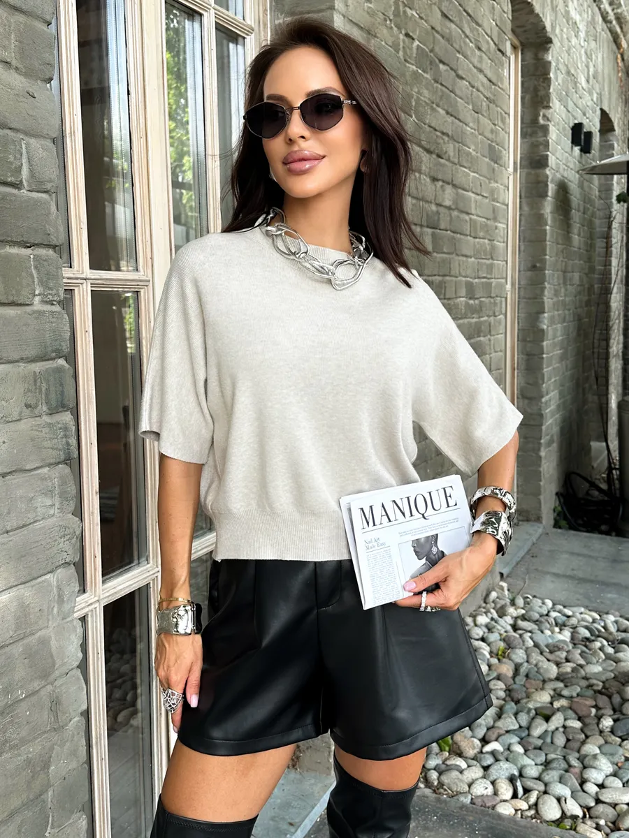 Белая кофта женская