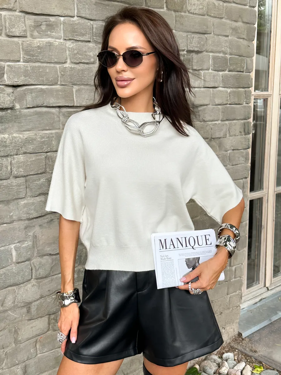 Белая кофта женская