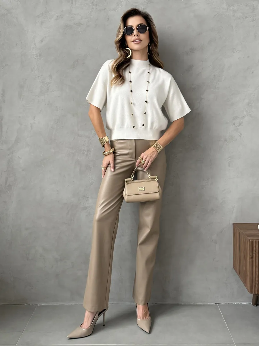 Белая кофта женская