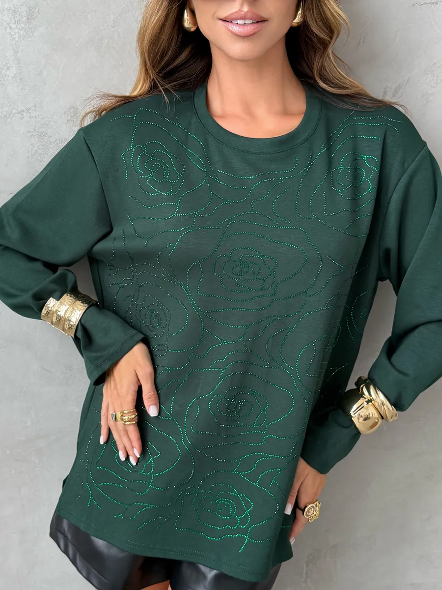 Зеленая кофта нарядная