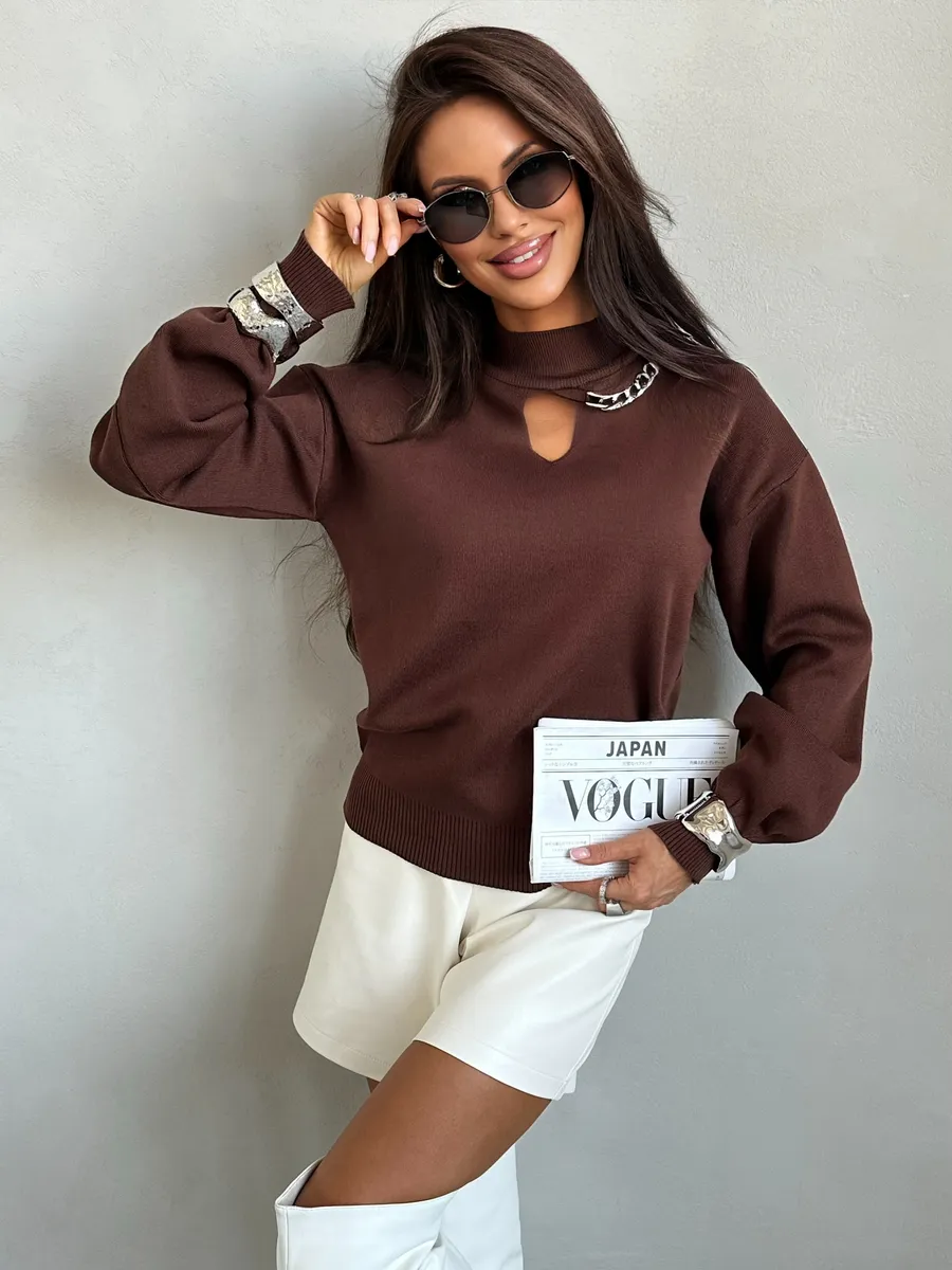 Кофта теплая нарядная