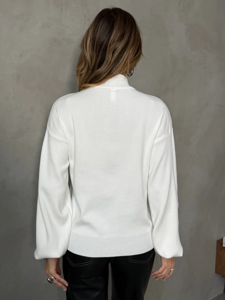 Белая кофта теплая нарядная