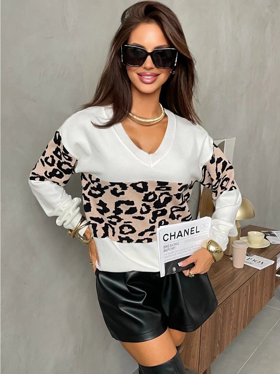 Кофта теплая с длинным рукавом