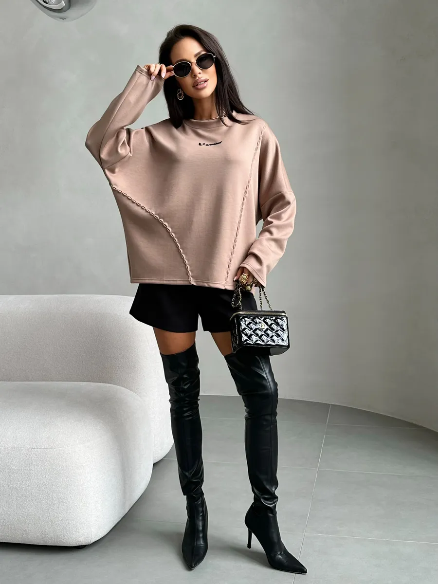 Капучино кофта женская