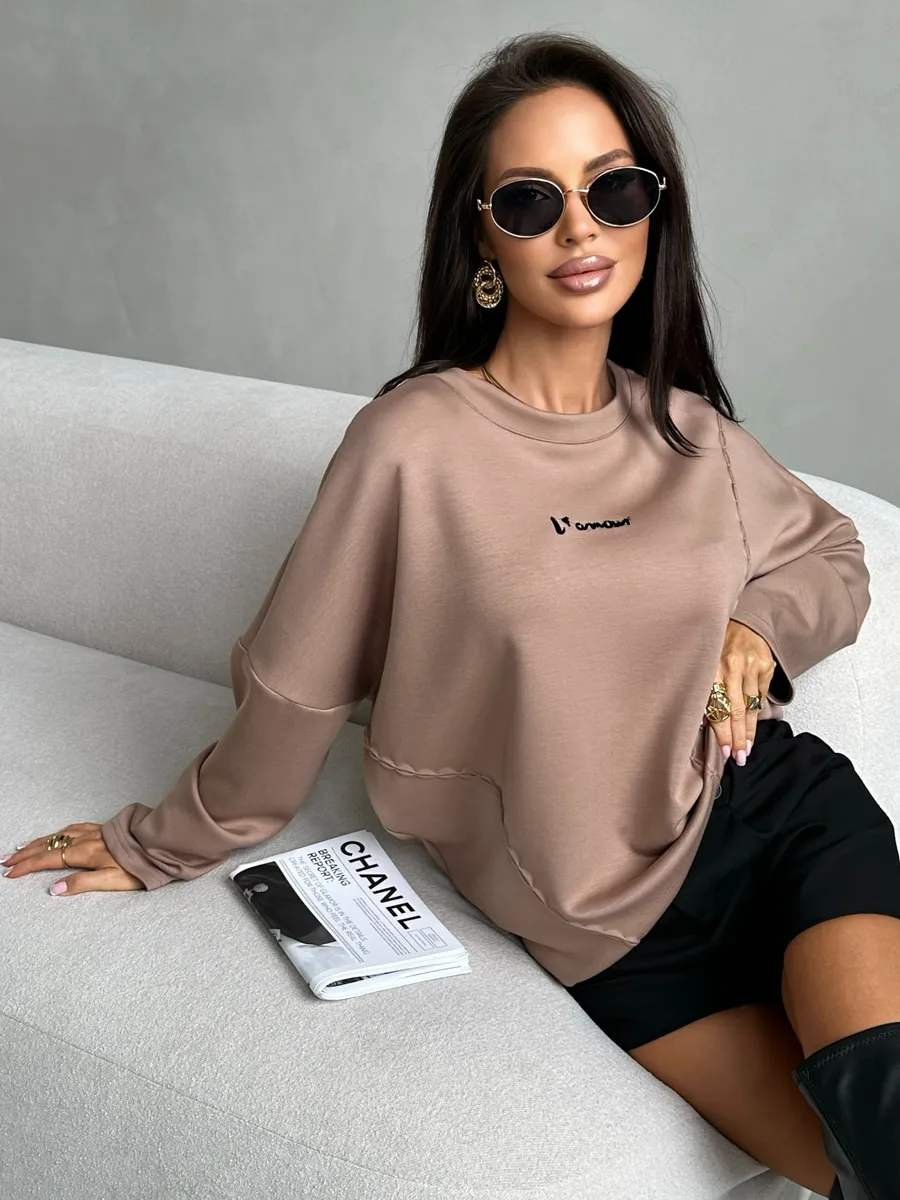 Капучино кофта женская