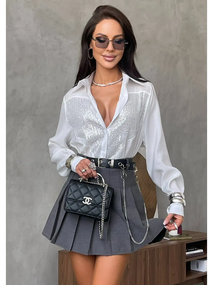 Рубашка летняя нарядная