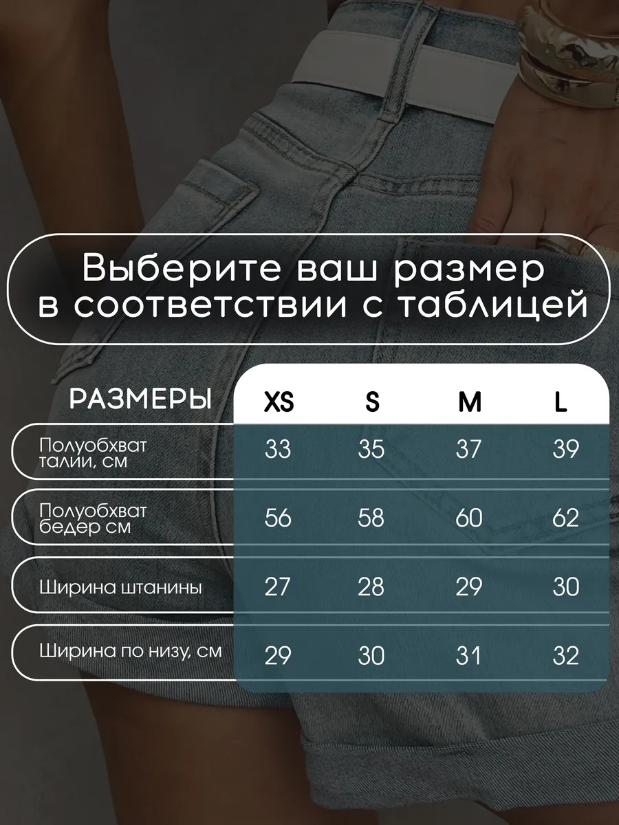 Шорты джинсовые летние