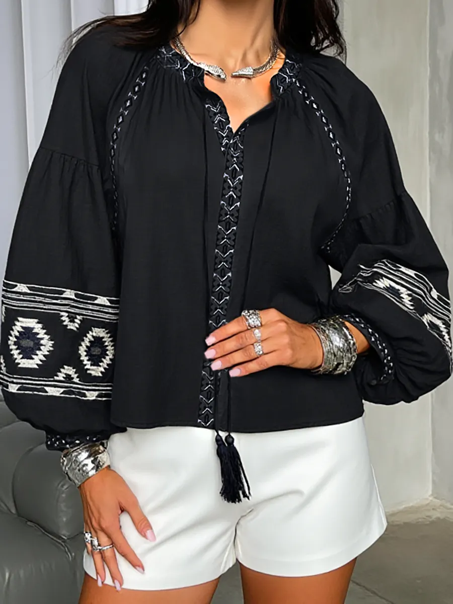 Черная блузка нарядная летняя