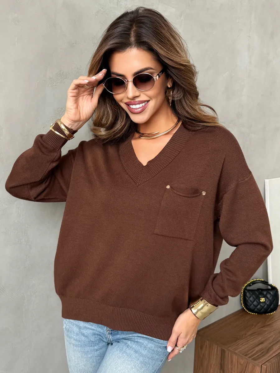 Кофта теплая трикотажная оверсайз