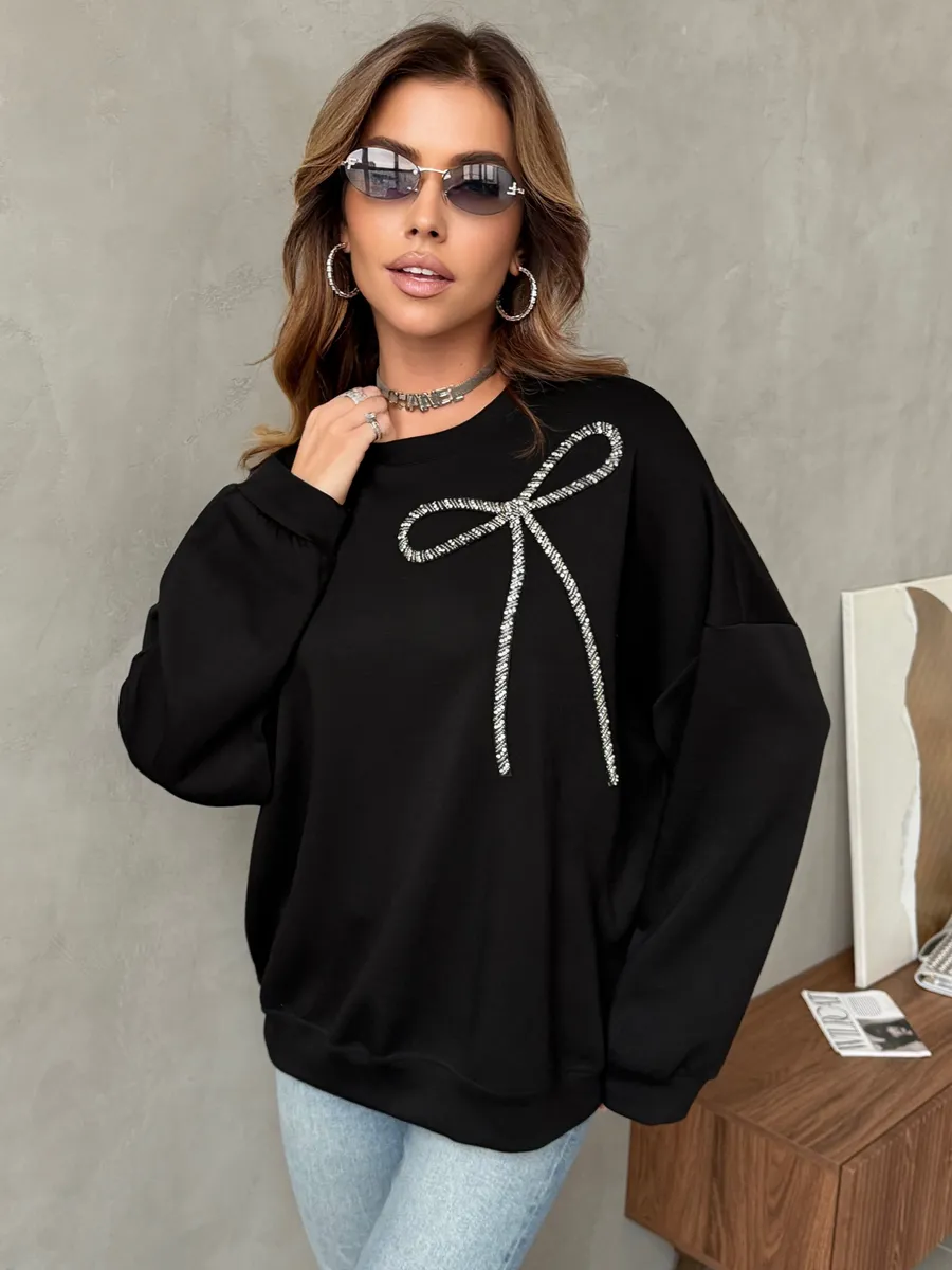 Кофта теплая нарядная оверсайз