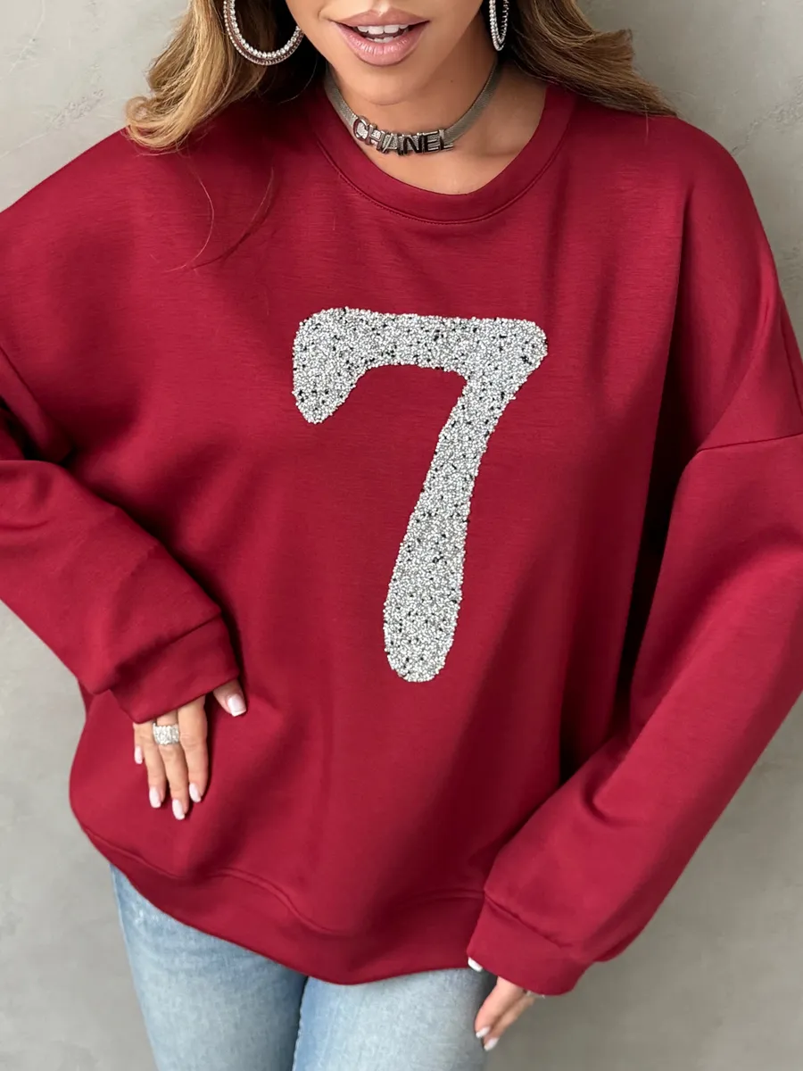 Бордовая кофта оверсайз нарядная