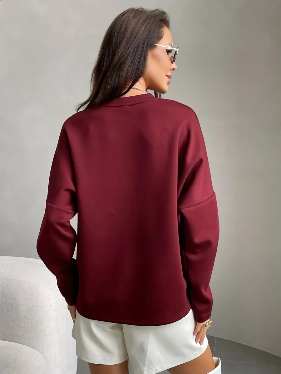 Бургунди кофта нарядная