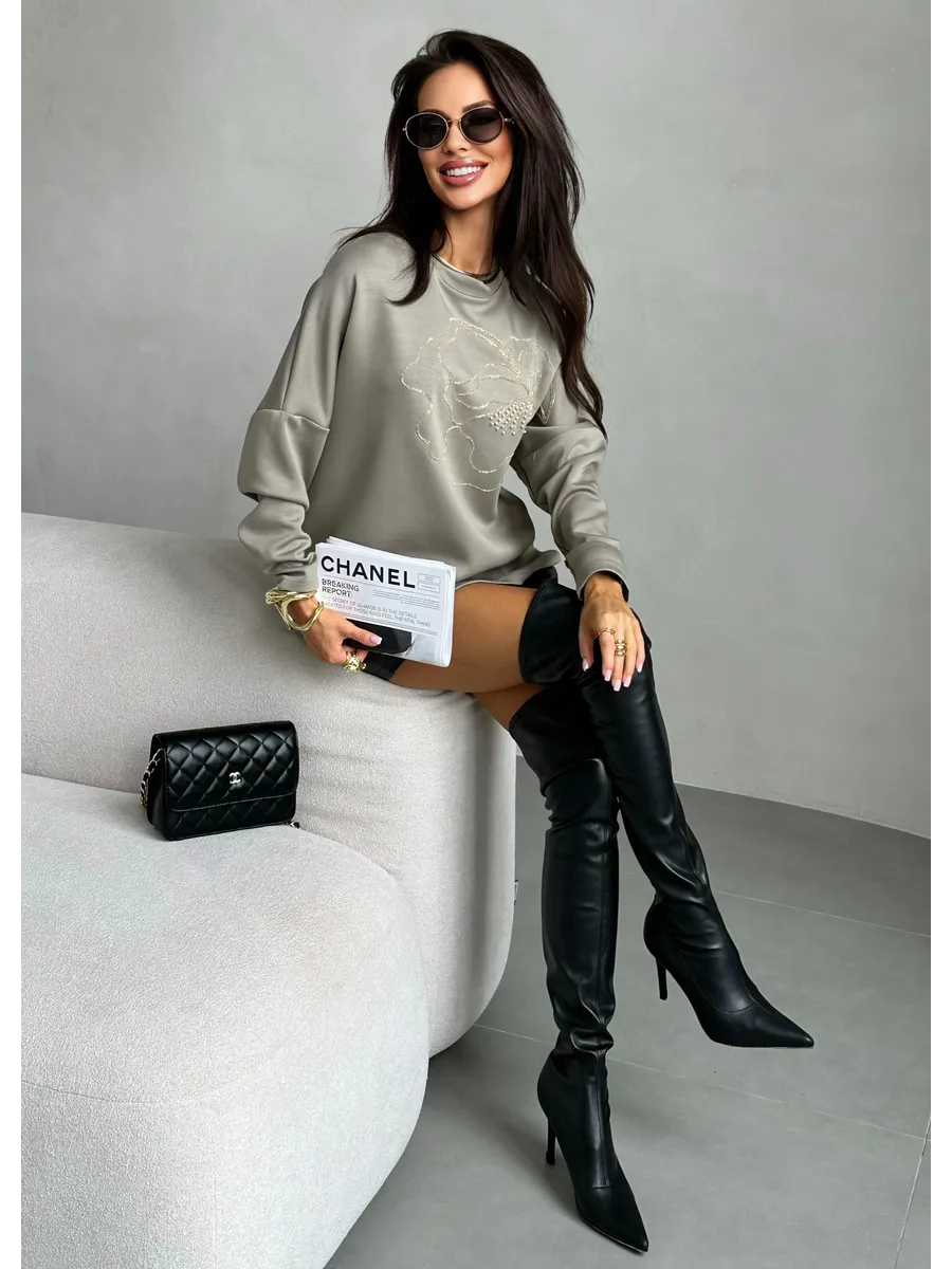 Капучино кофта нарядная