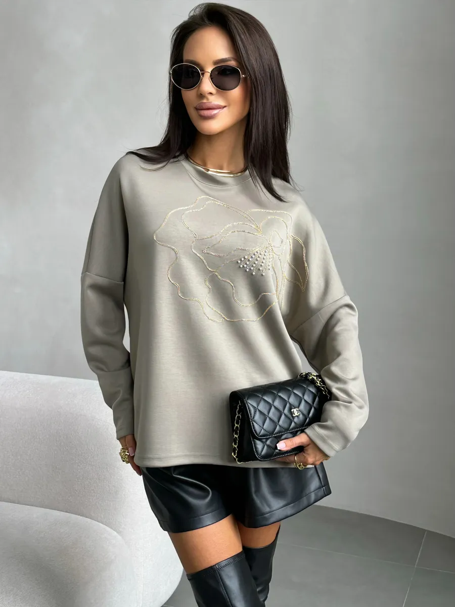 Капучино кофта нарядная