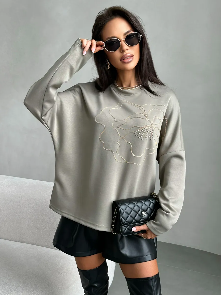 Капучино кофта нарядная