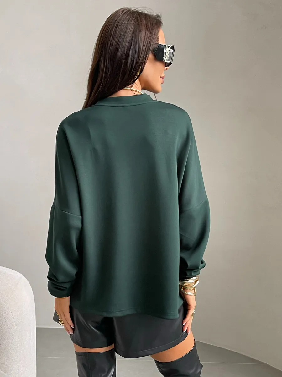 Зеленая кофта нарядная