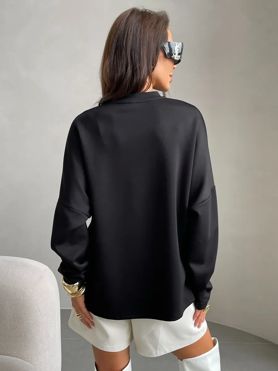 Черная кофта нарядная