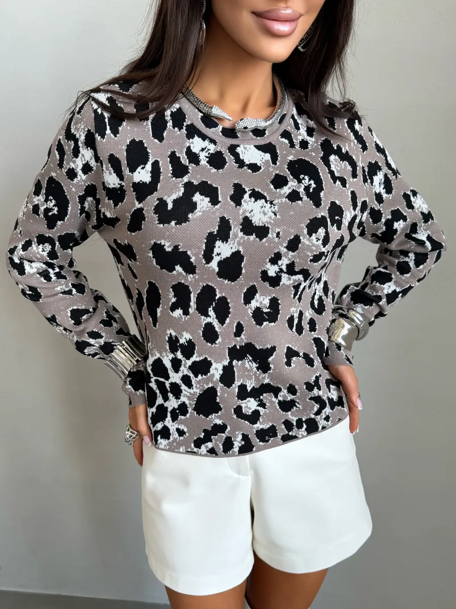 Лонгслив облегающий теплый