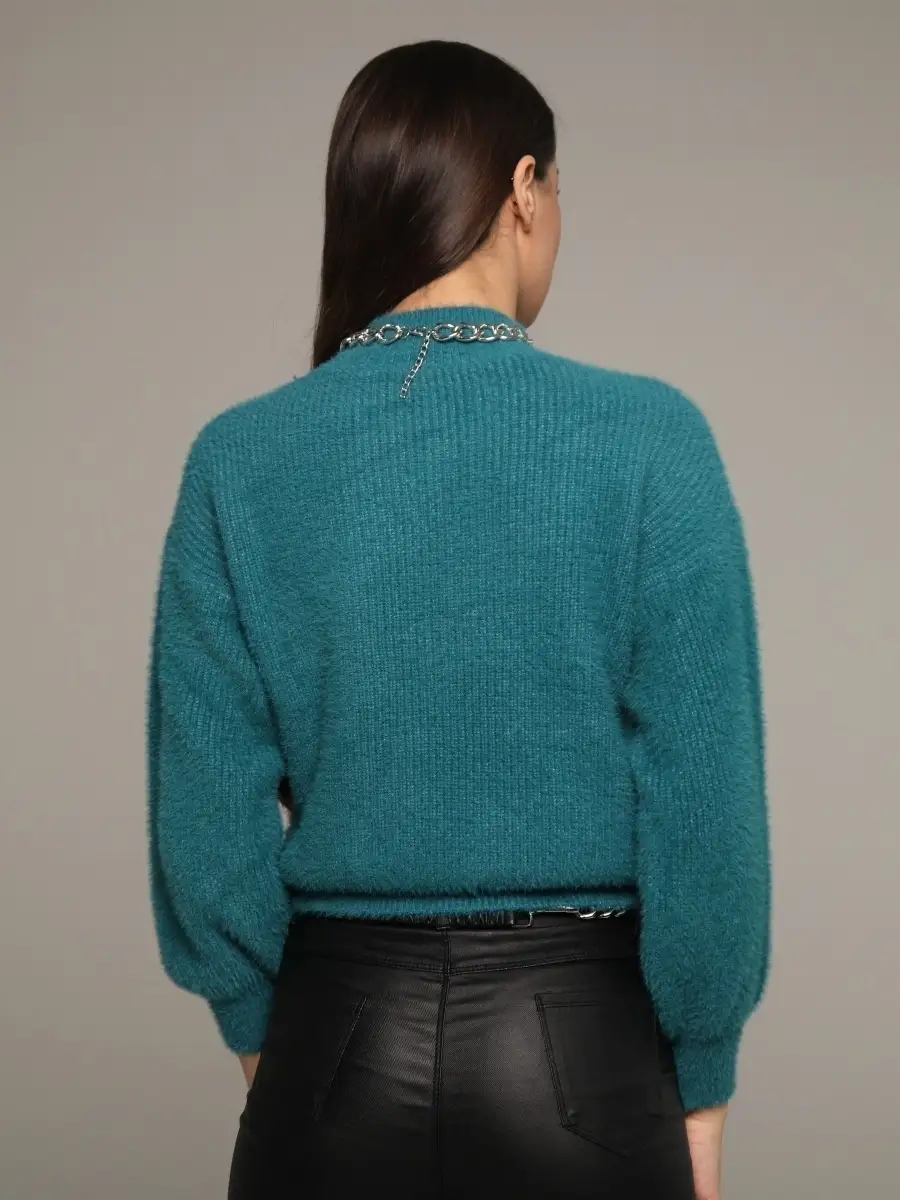 Морская волна кофта