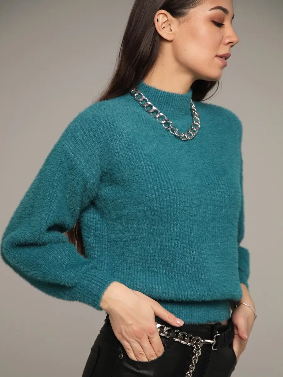 Морская волна кофта