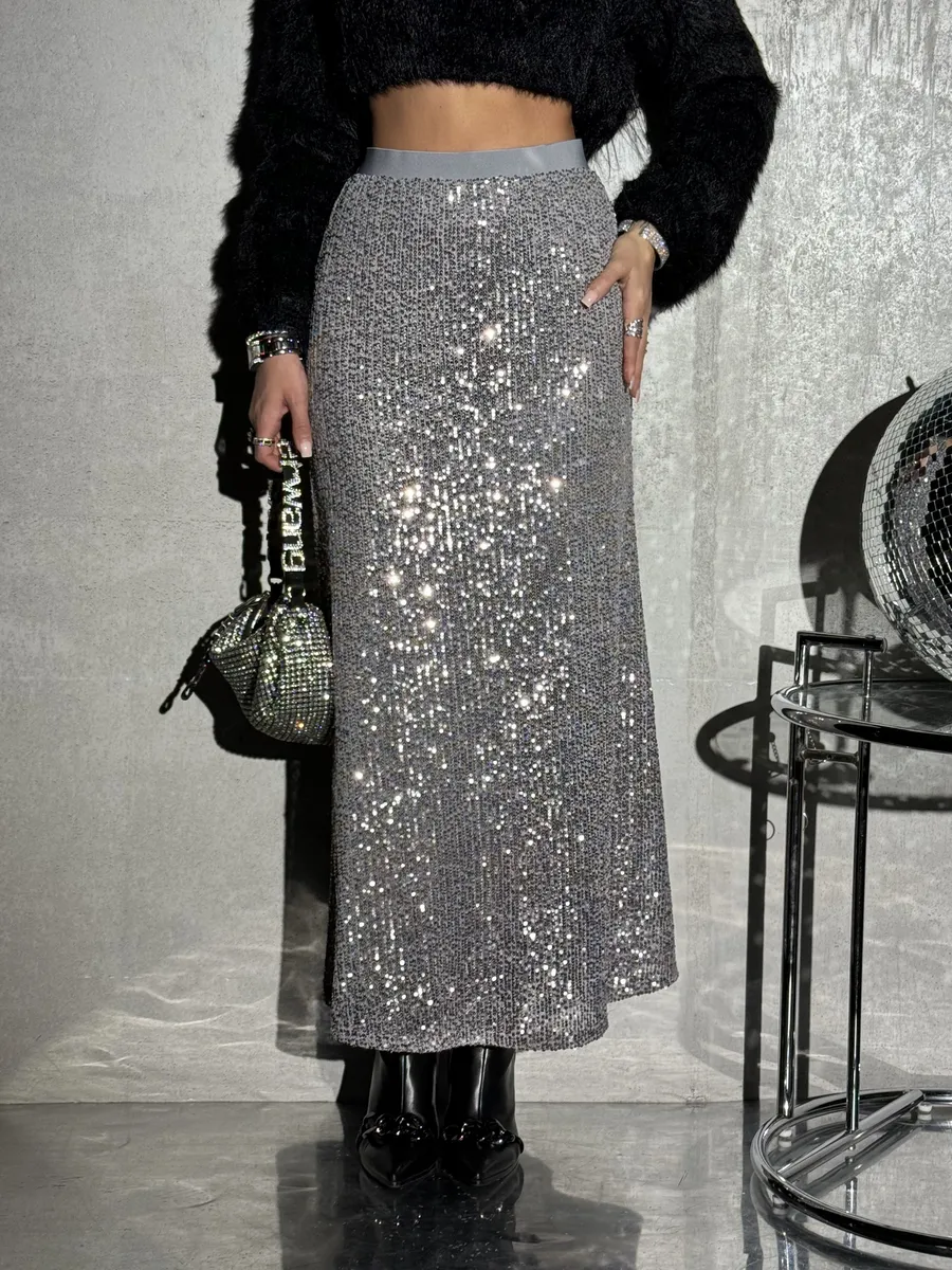 Юбка длинная вечерняя