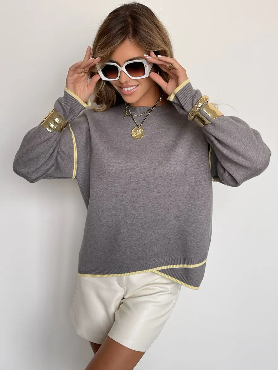 Кофта оверсайз теплая