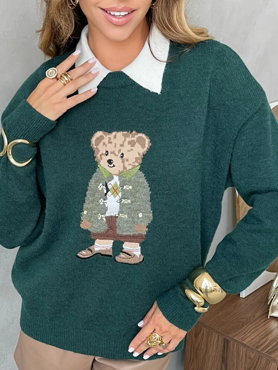 Кофта теплая вязаная