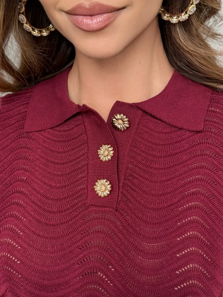 Бордовый костюм с юбкой нарядный