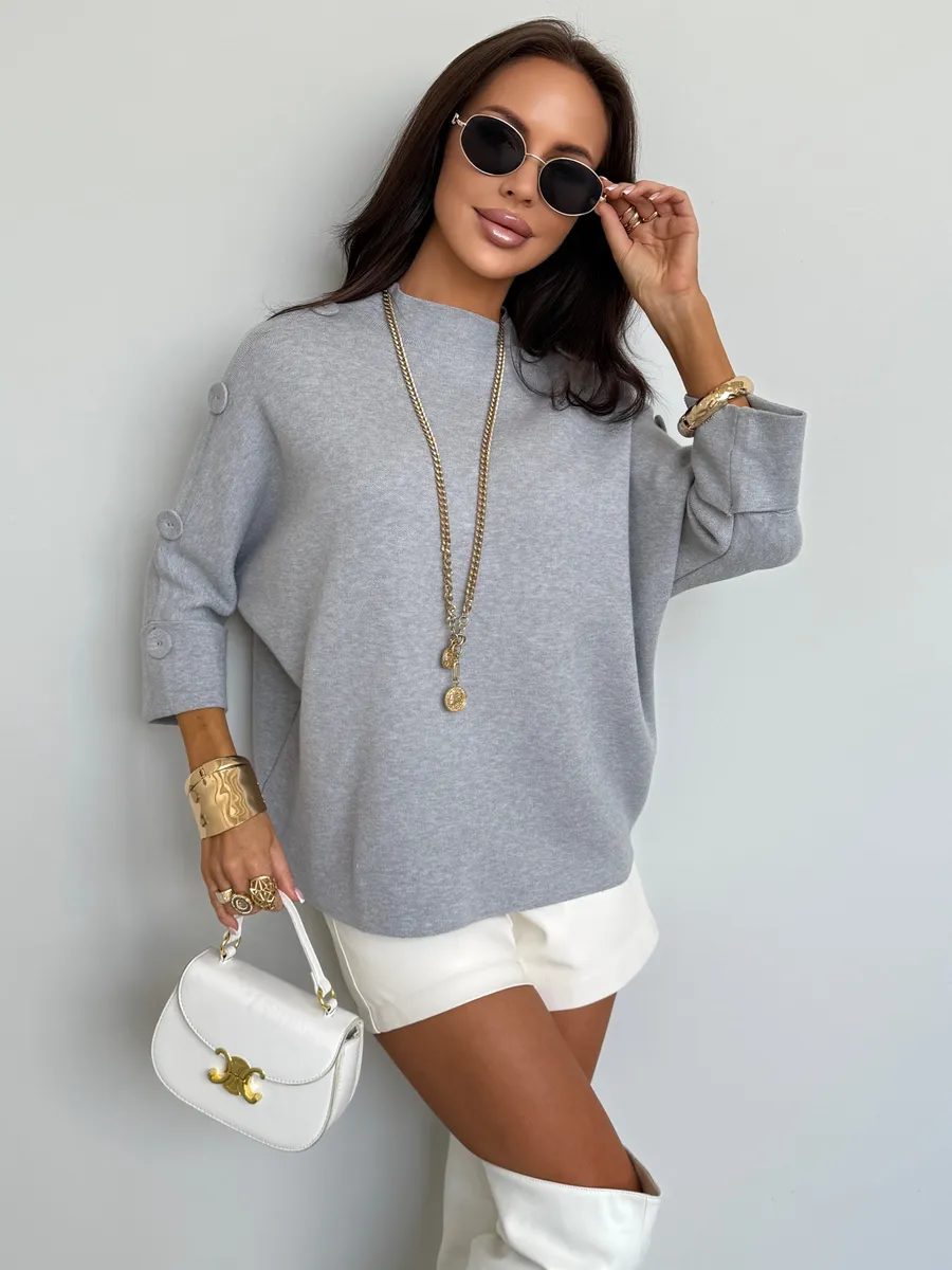 Кофта теплая оверсайз