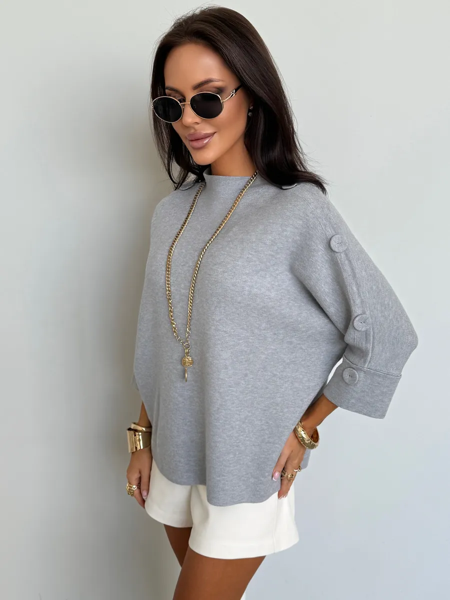 Кофта теплая оверсайз