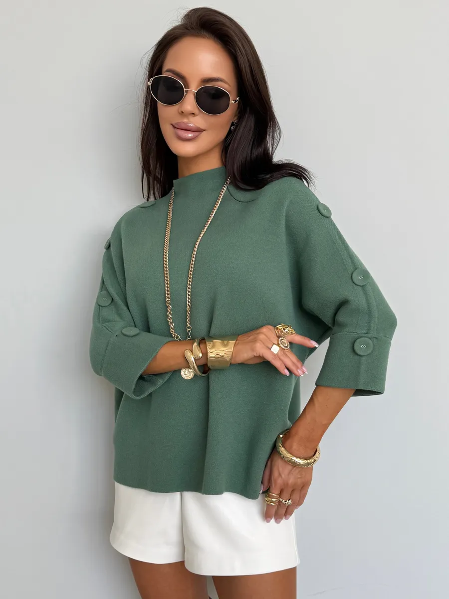 Кофта теплая оверсайз