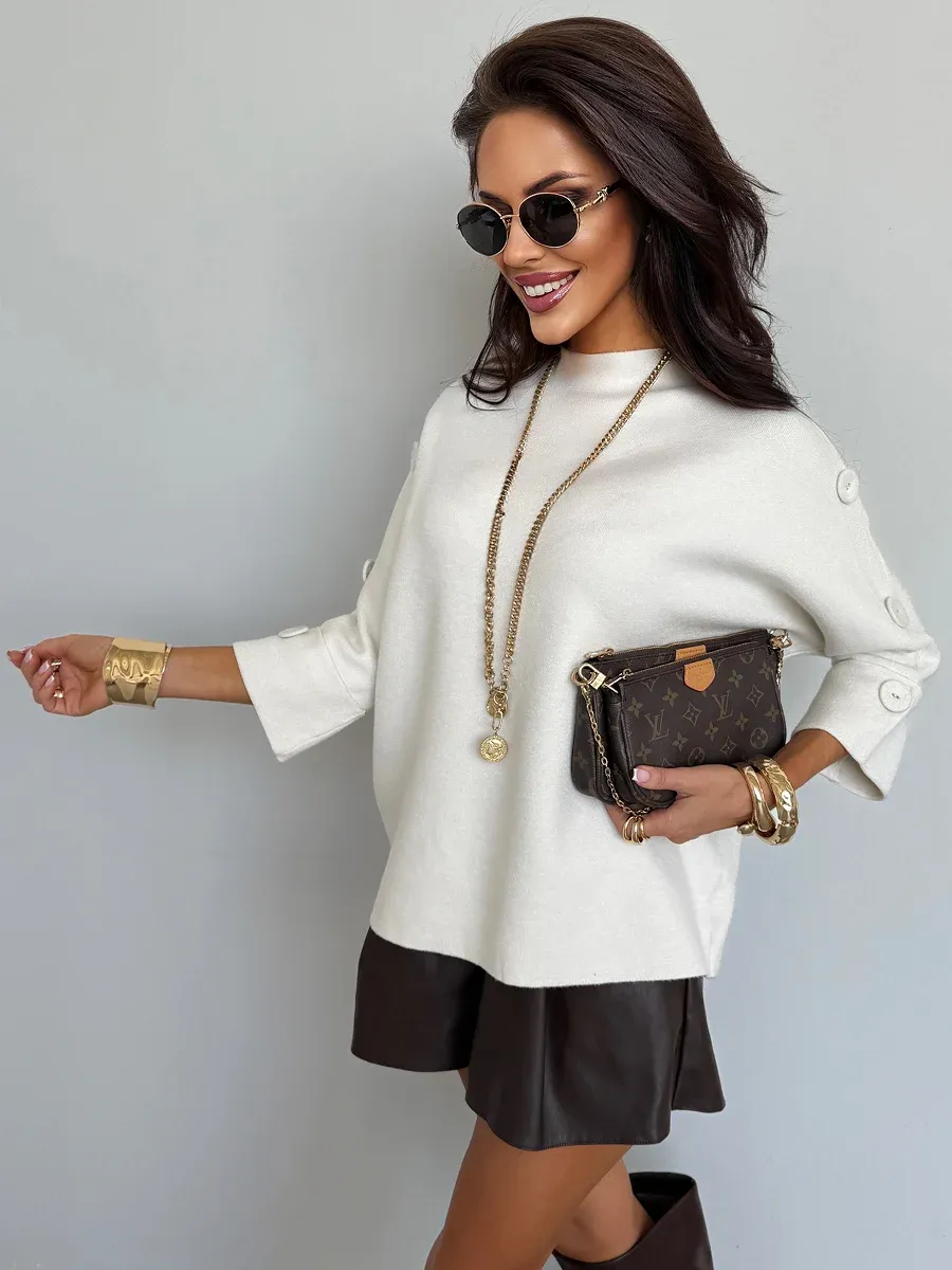 Кофта теплая оверсайз