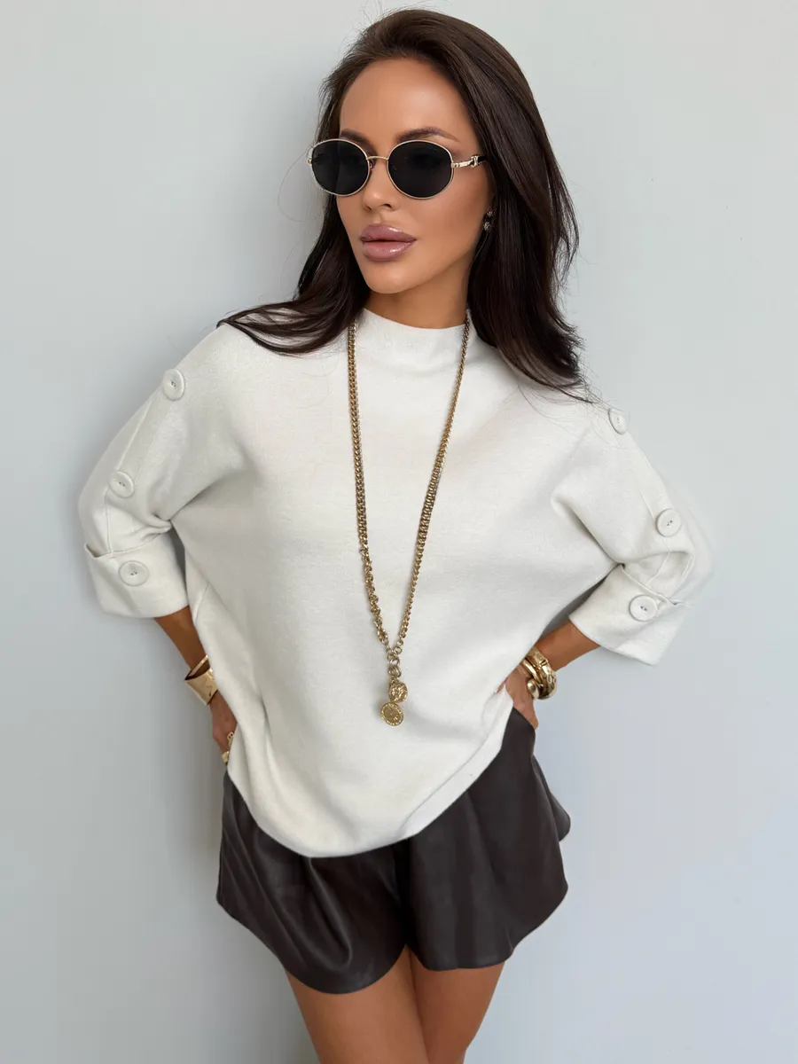 Кофта теплая оверсайз