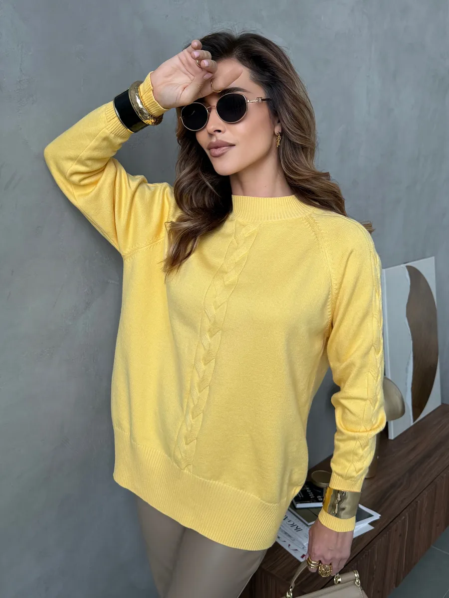 Кофта теплая оверсайз нарядная