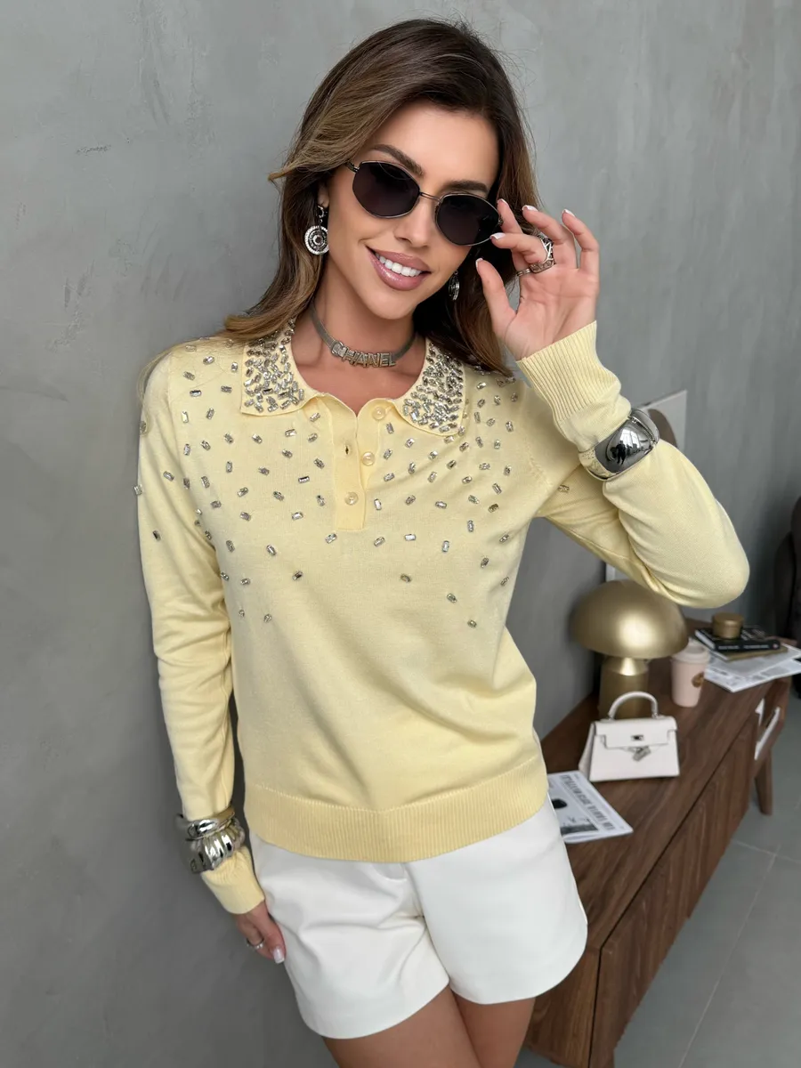 Желтая кофта теплая нарядная трикотажная