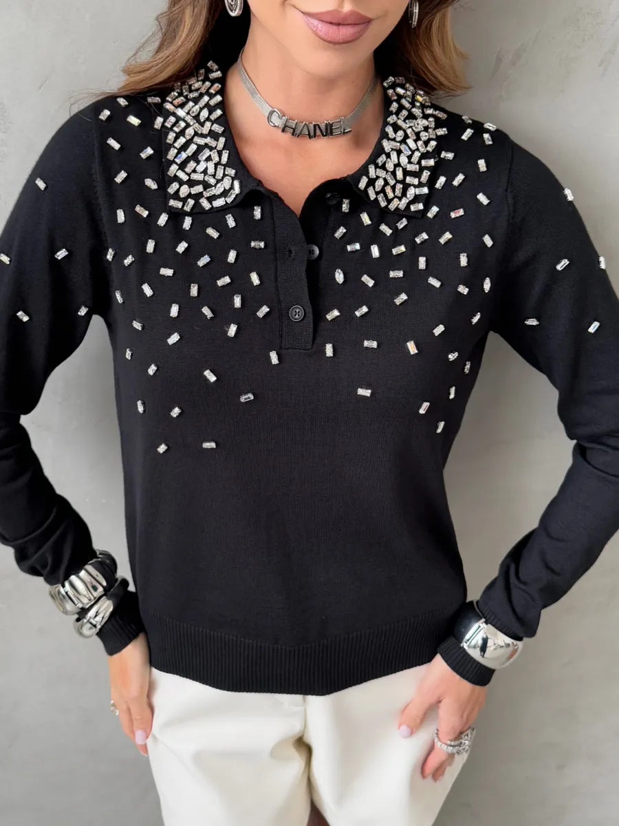 Кофта теплая нарядная трикотажная