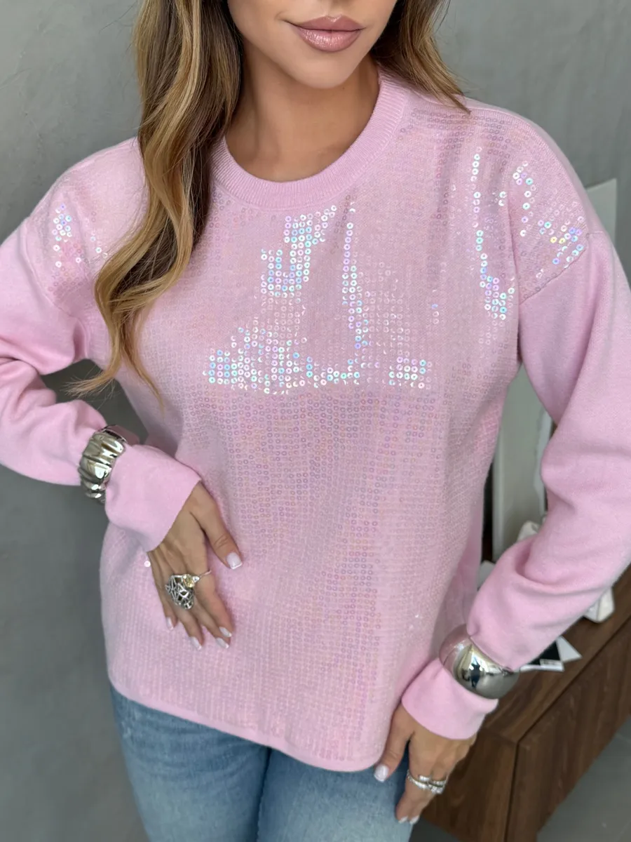 Кофта нарядная оверсайз осень