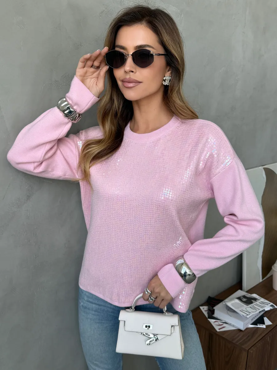 Кофта нарядная оверсайз осень