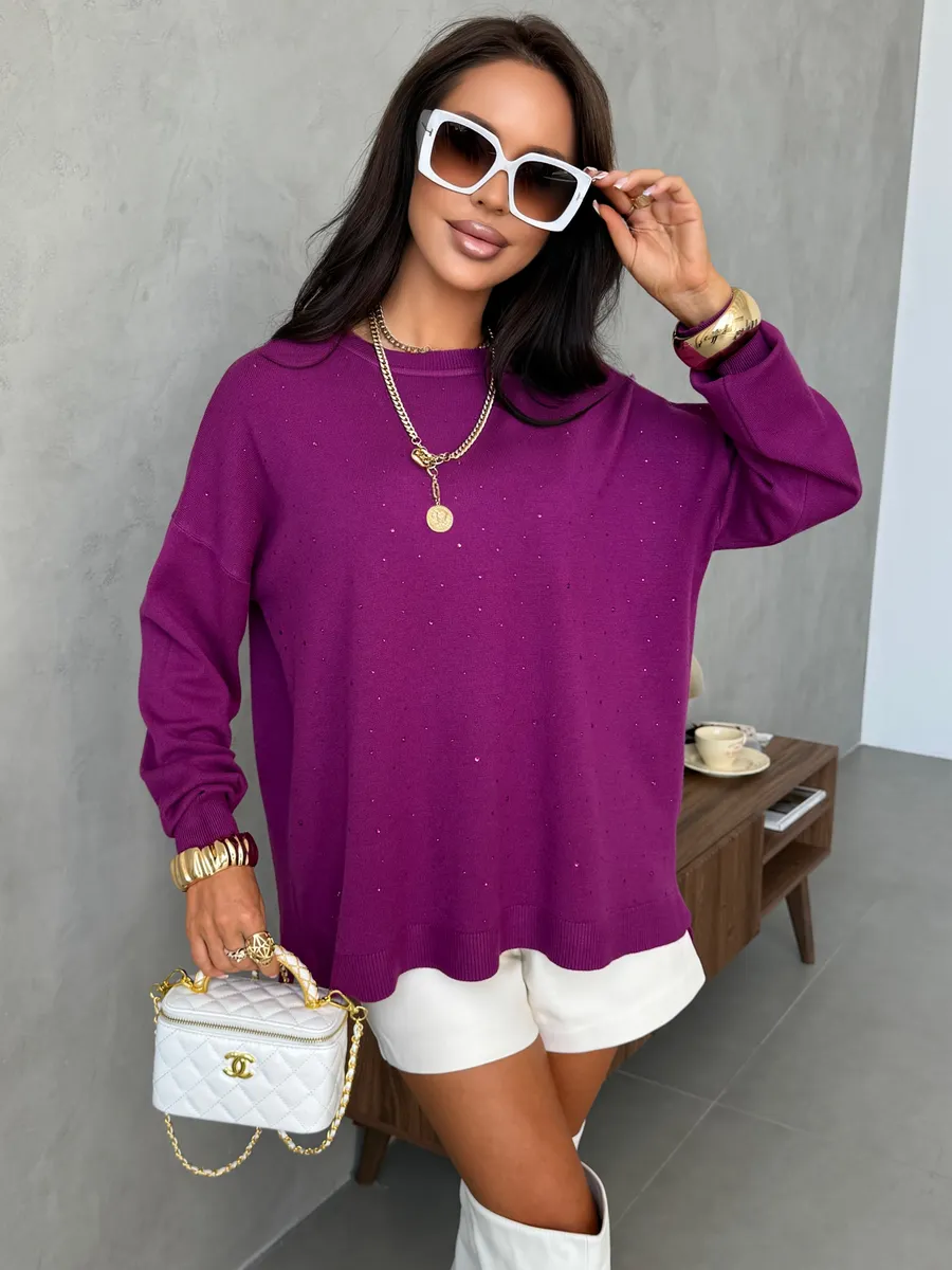 Бордовая кофта теплая нарядная