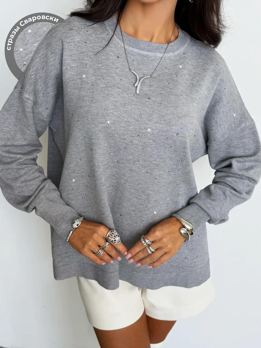 Кофта теплая нарядная