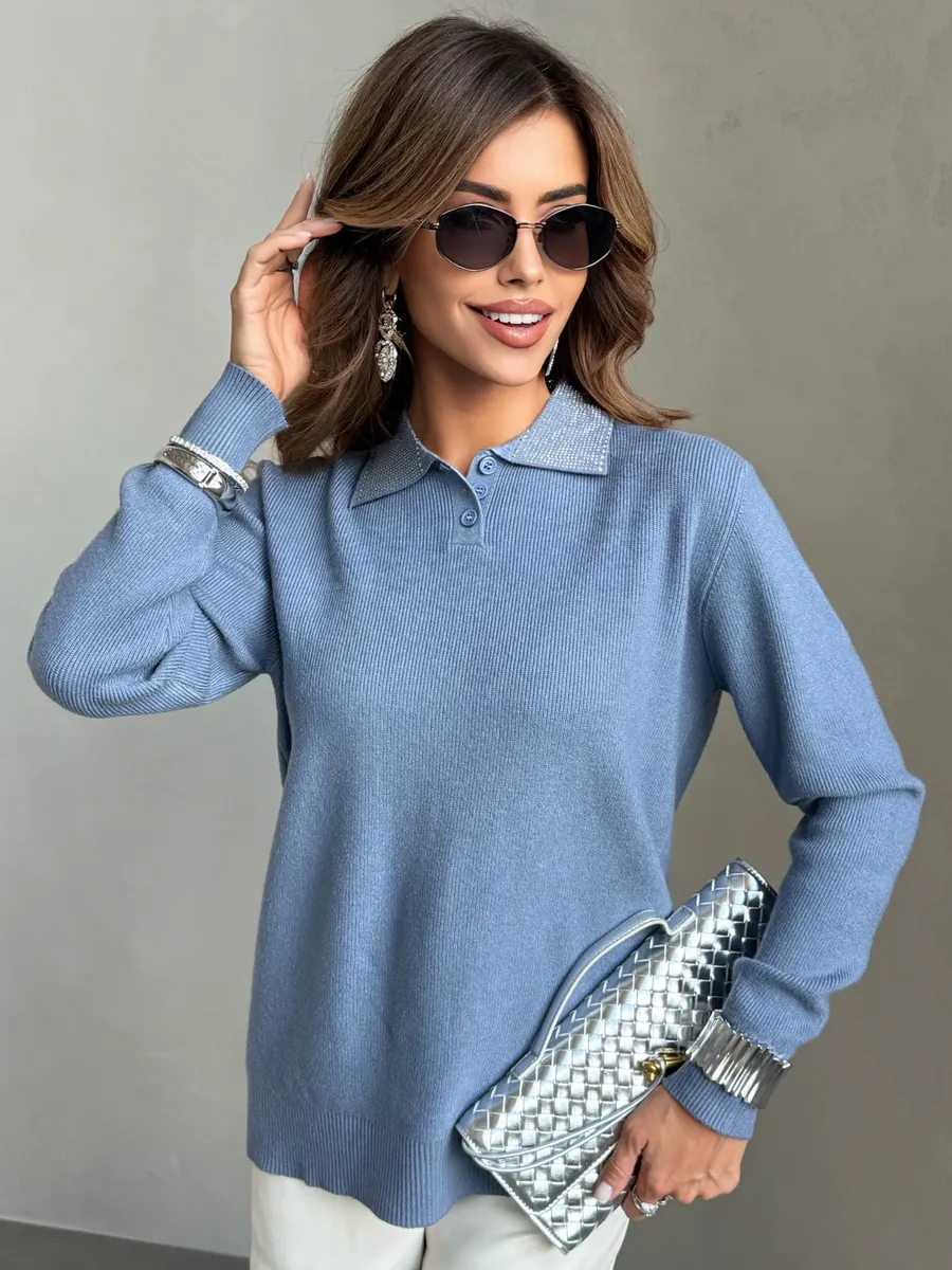 Кофта теплая трикотажная