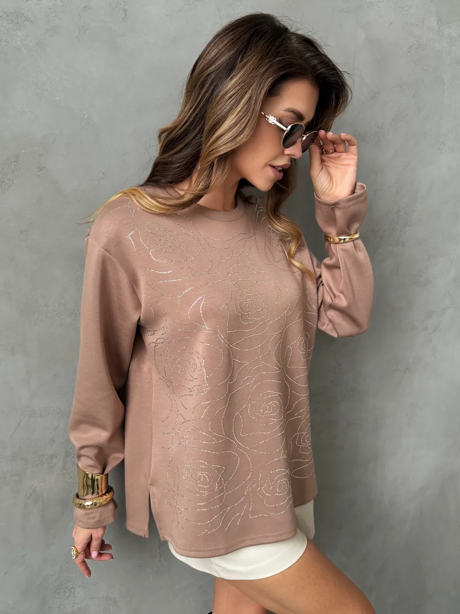 Капучино кофта нарядная