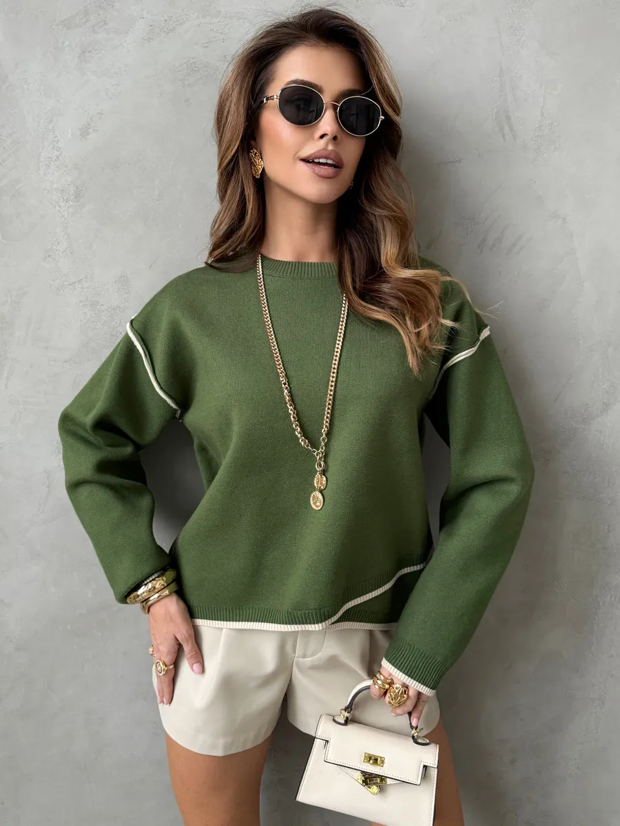 Кофта оверсайз теплая