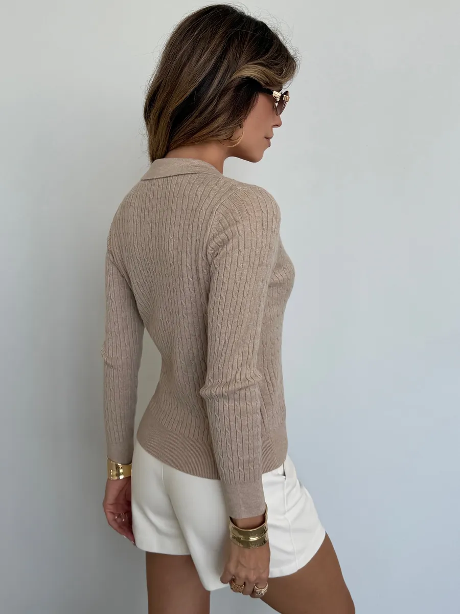 Капучино кофта теплая трикотажная