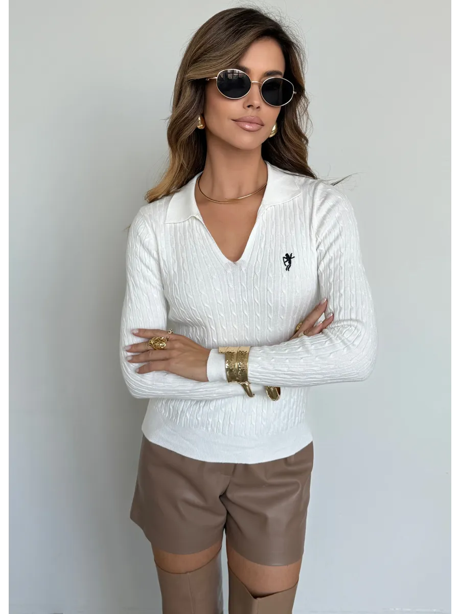 Кофта теплая трикотажная