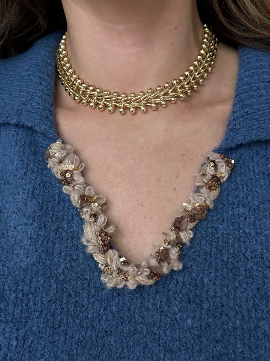 Синяя кофта теплая трикотажная