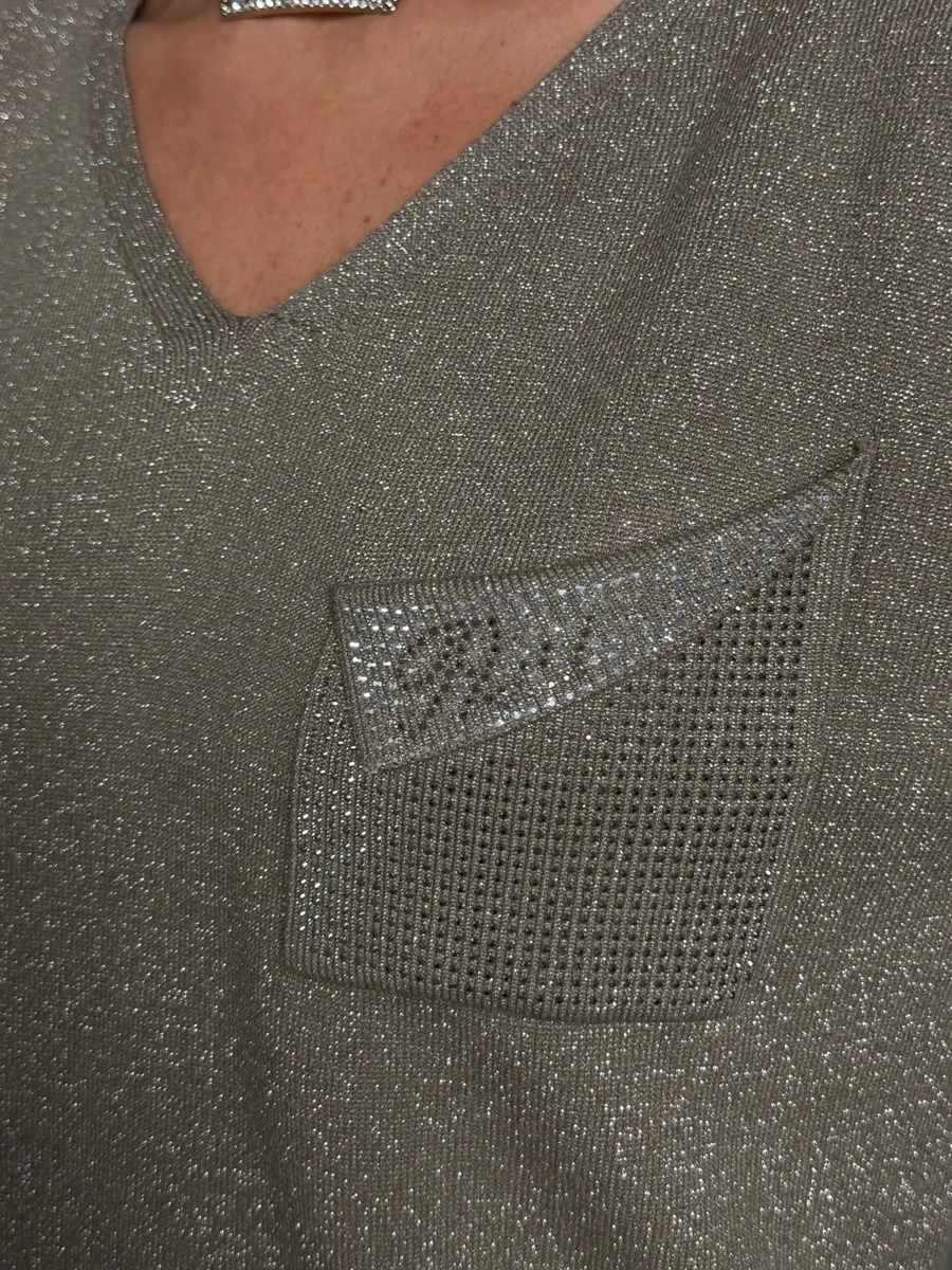 Капучино кофта нарядная больших размеров