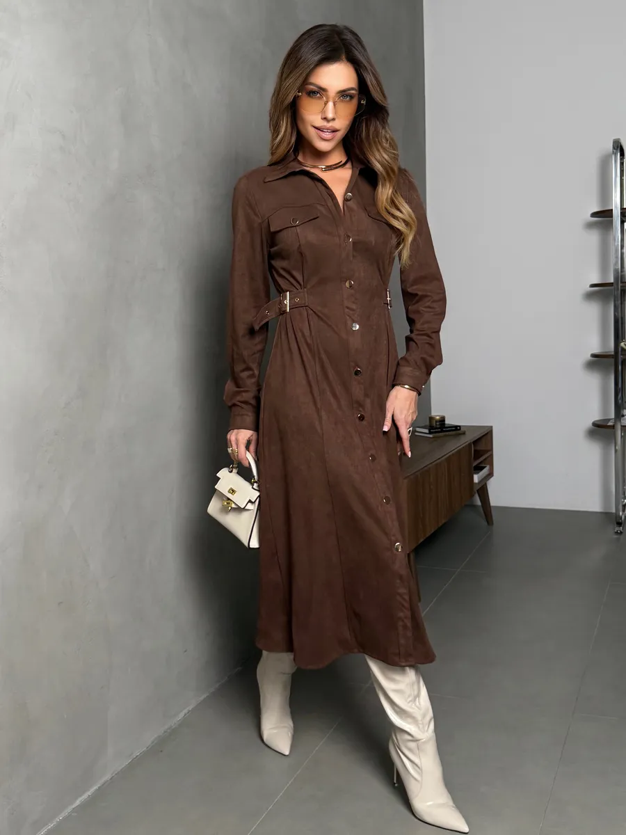 Платье рубашка офисное