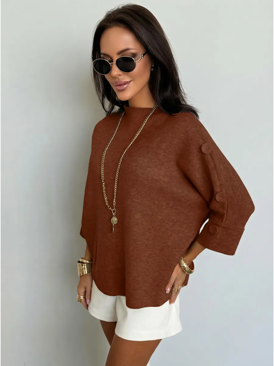 Кофта теплая оверсайз